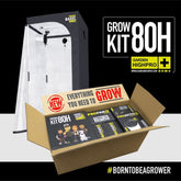 Garden High Pro Grow Kit 80 complete set, 80x80x180 cm